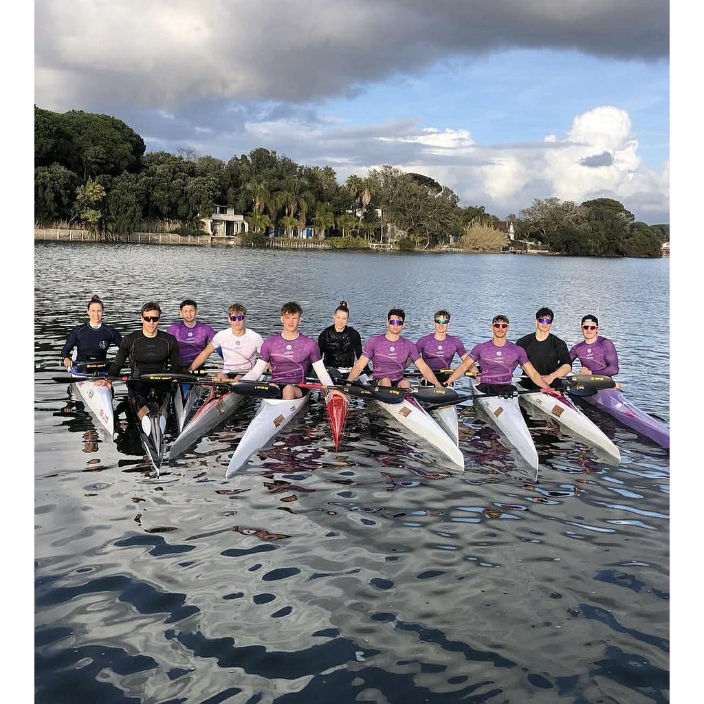 Kajak edzőtábor (1) Sabaudia (Lecso cs) 2026.02.15-03.04