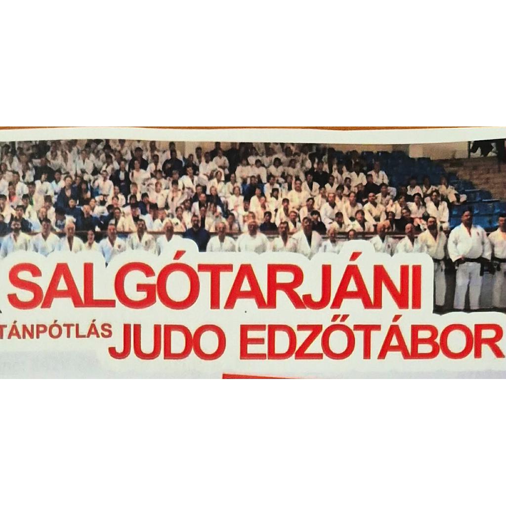 Judo edzőtábor Salgótarján 2026.07.27-31. Előleg